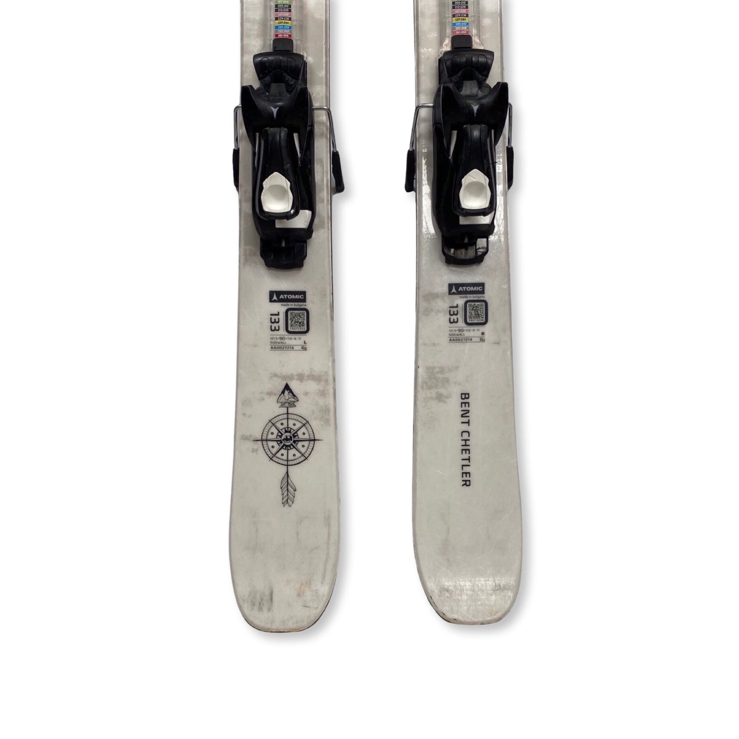 Atomic Bent Chetler Mini w/ L7 bindings, 133cm