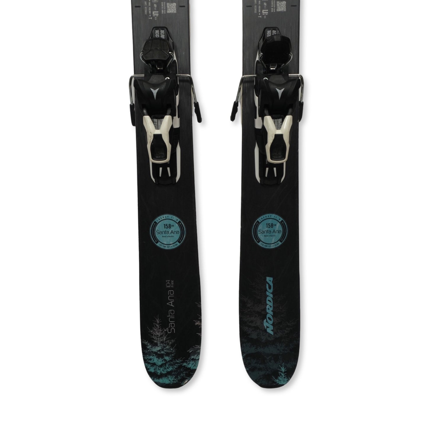 Nordica Santa Ana 104 w/ Warden 11 bindings, 158cm