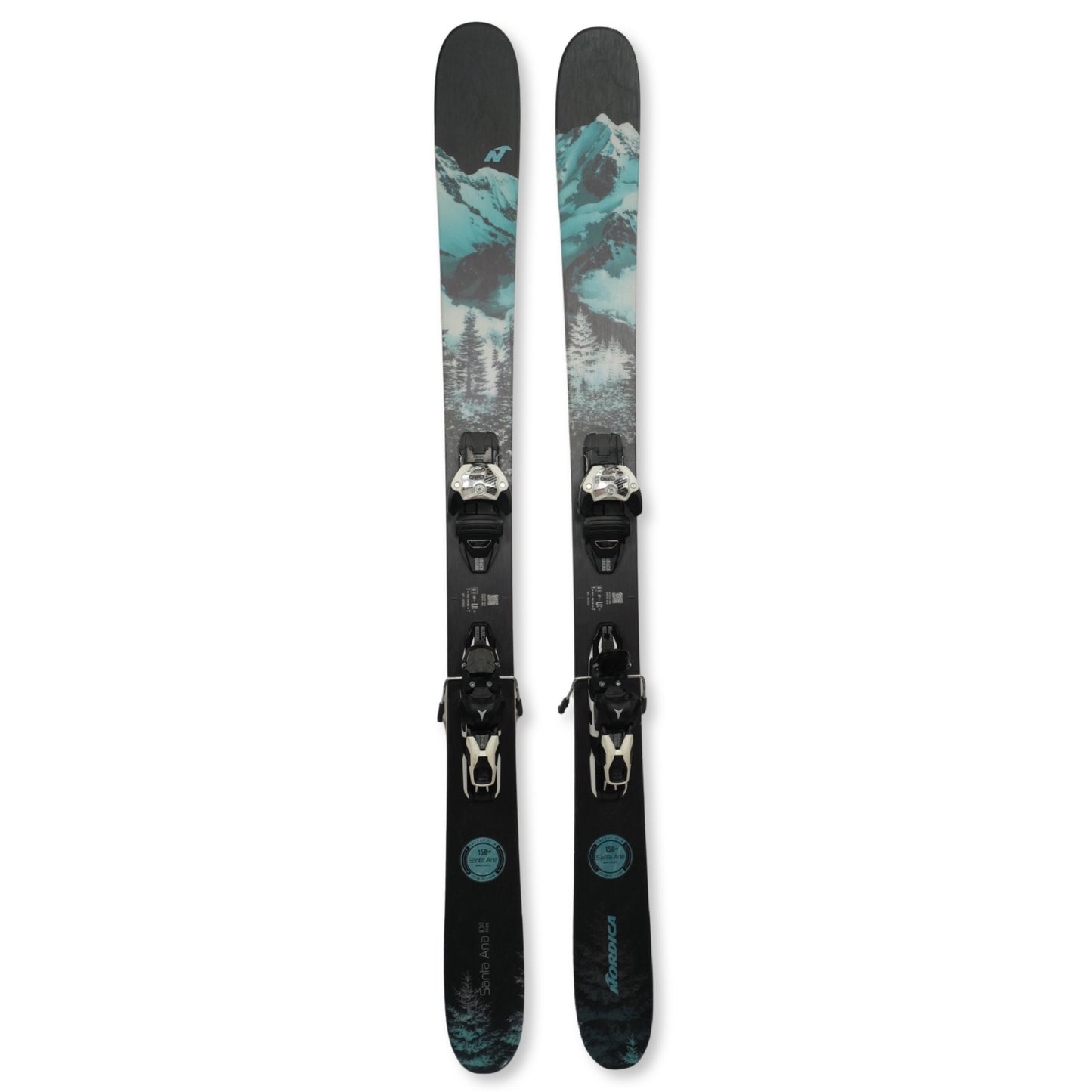 Nordica Santa Ana 104 w/ Warden 11 bindings, 158cm
