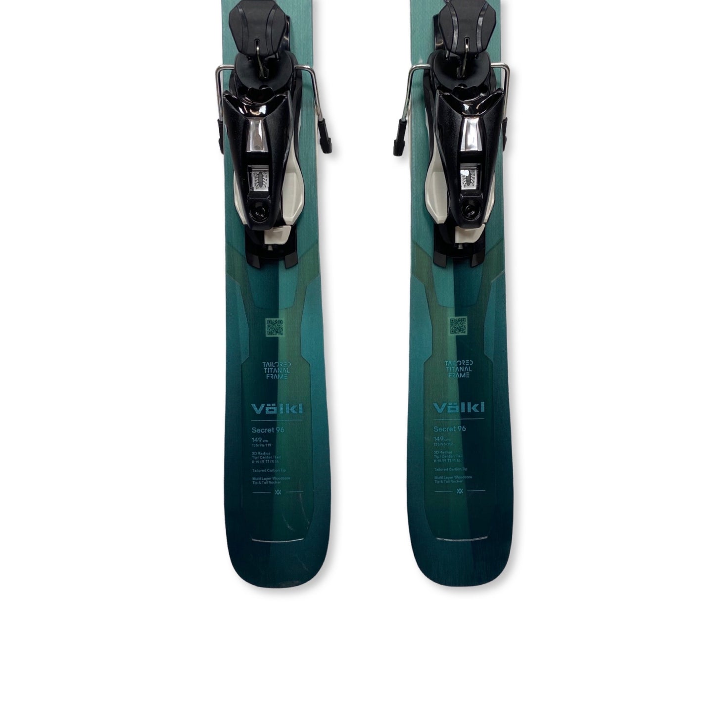 Völkl Secret 96 w/ NX12 bindings, 149cm