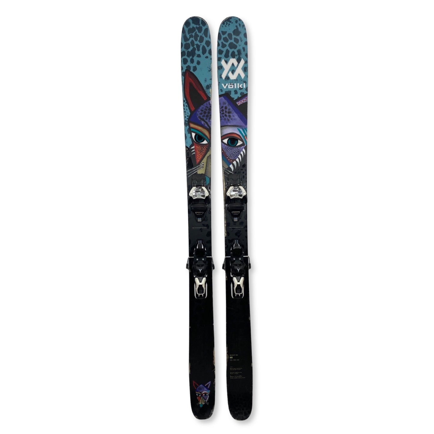 Völkl Revolt 104 w/ Warden 11 bindings, 172cm