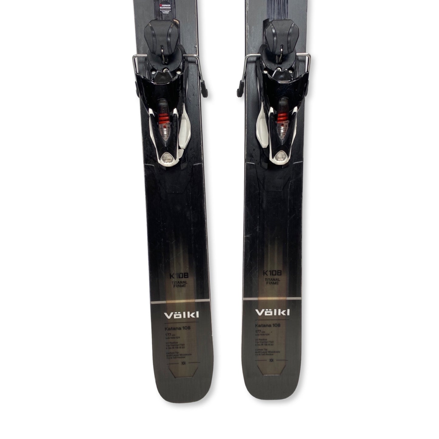 Volkl Katana 108 w/ SPX12 bindings, 177cm