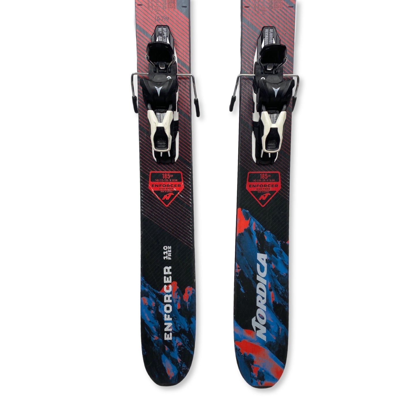 Nordica Enforcer 110 Free w/ Warden 11 bindings, 185cm