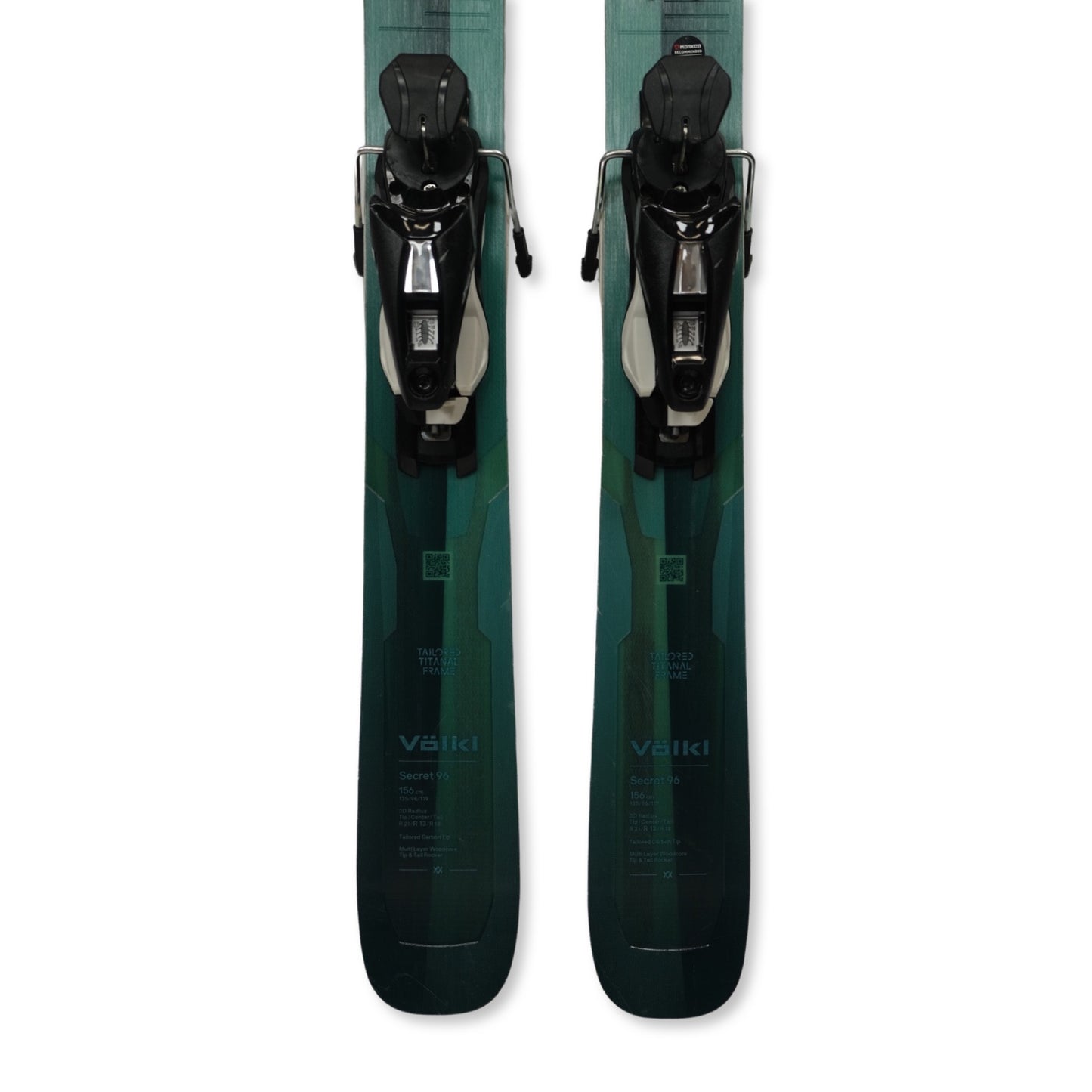 Völkl Secret 96 w/ NX12 bindings, 156cm