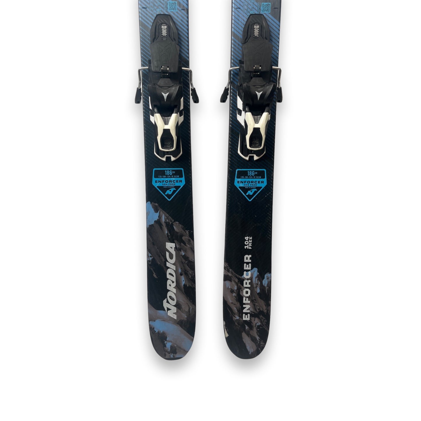 Nordica Enforcer 104 Free w/ Warden 13 bindings, 186cm