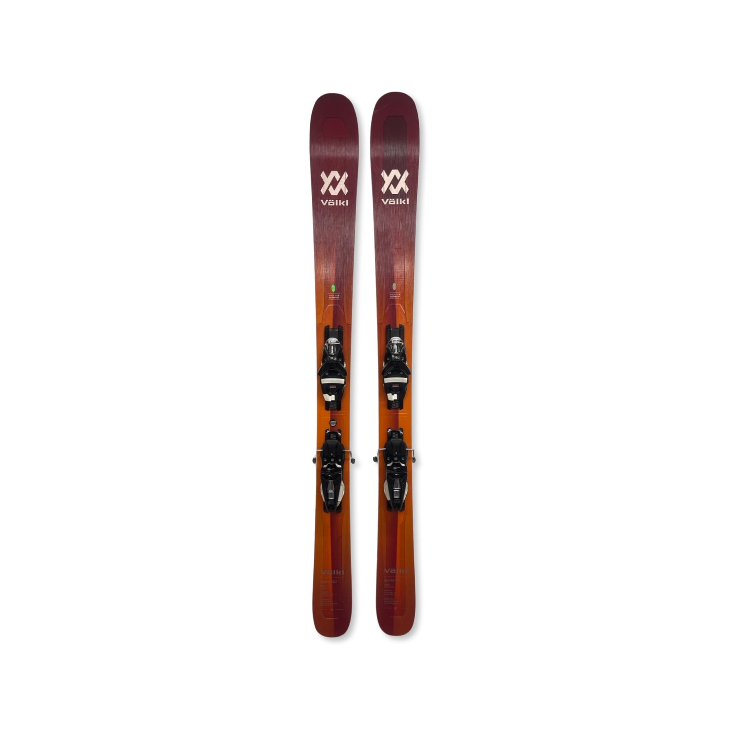Völkl Secret 102 w/ NX12 Konect bindings, 156cm