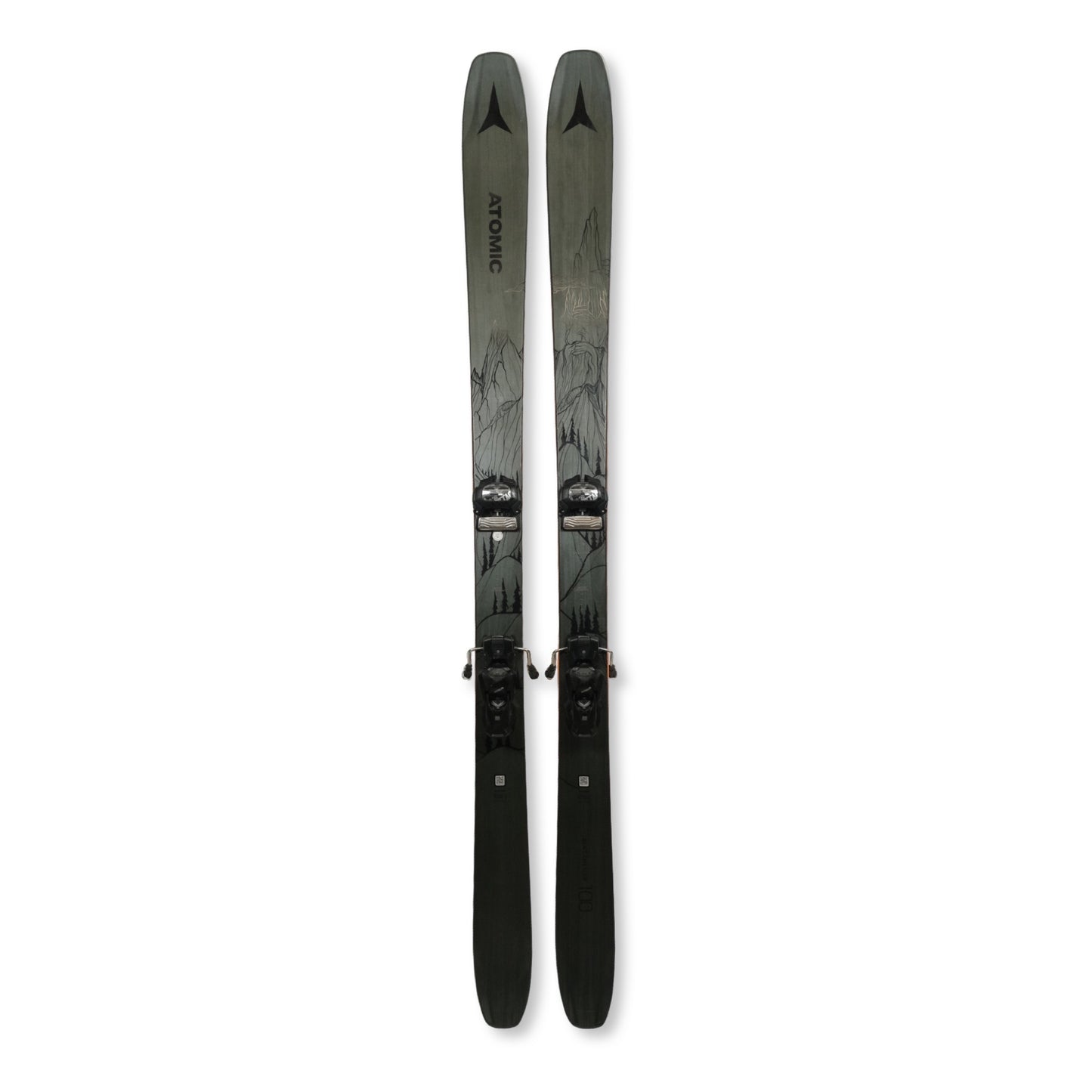 Atomic Bent 100 w/ Tyrolia Attack 16 bindings, 188cm