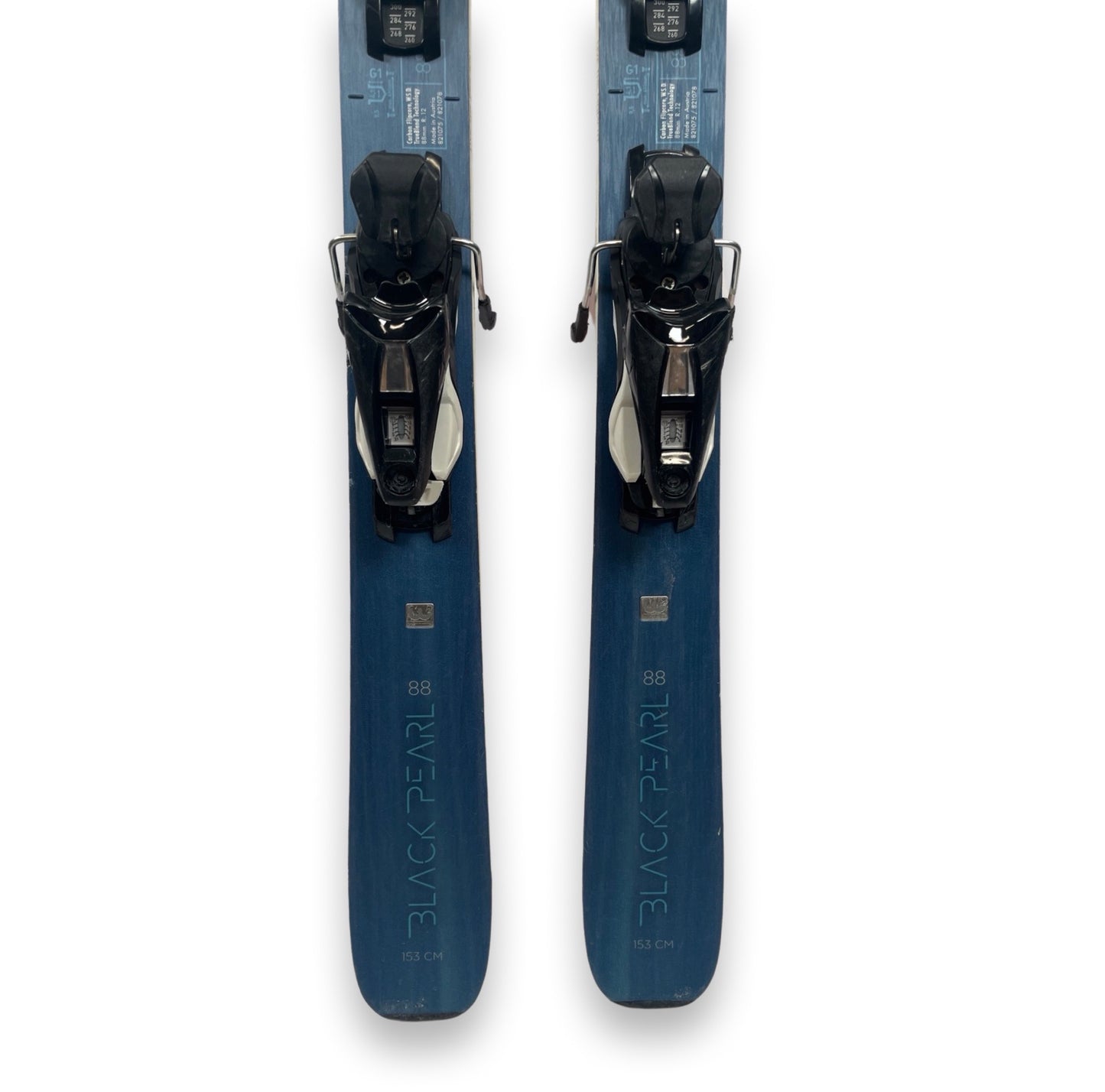 Blizzard Black Pearl 88 w/ NX12 bindings, 153cm