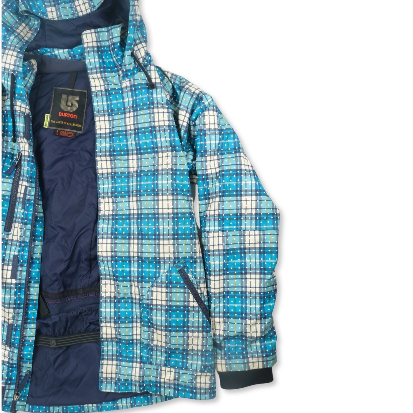 Burton White Collection Dry Ride Snow Jacket