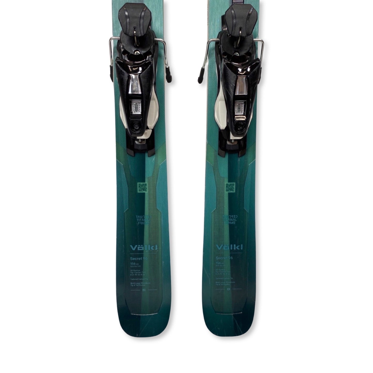 Völkl Secret 96 w/ NX12 bindings, 156cm