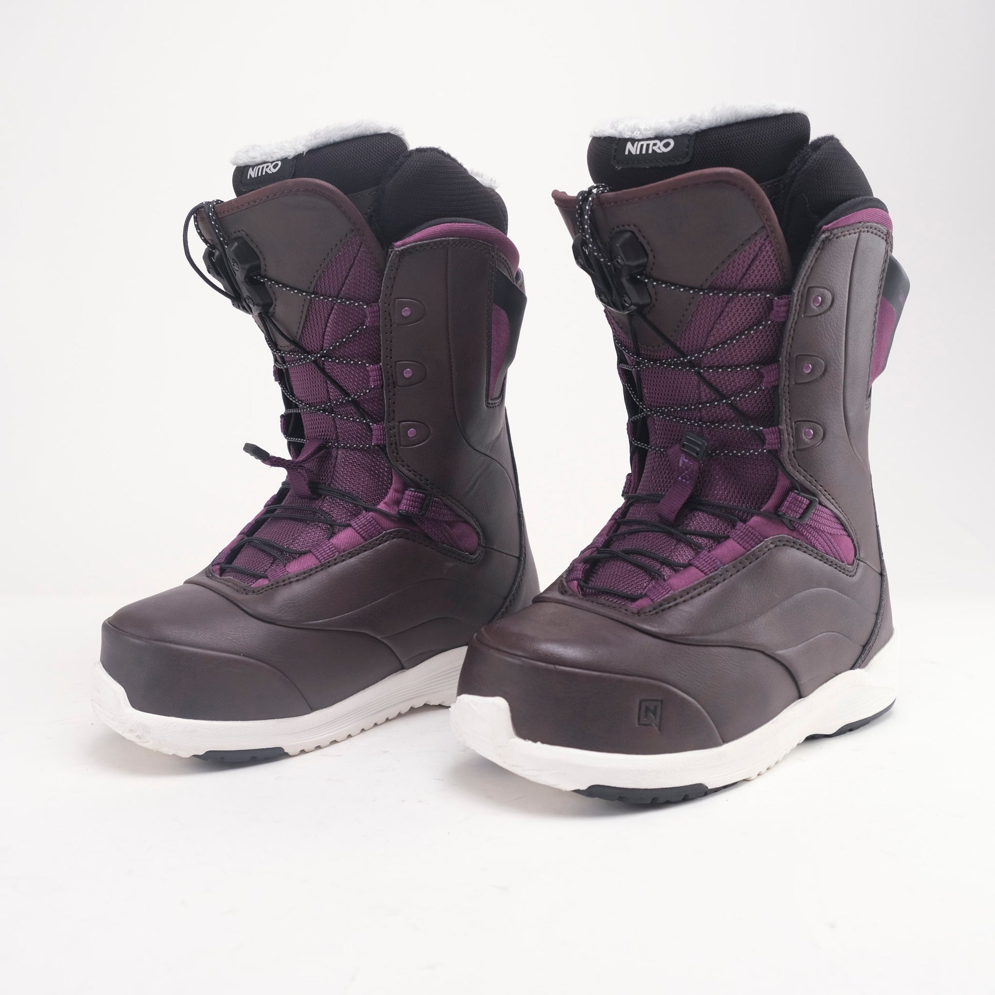 Nitro Crown Tls Woman Snowboard Boots Red 28.5