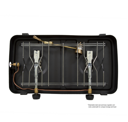 Stansport 2-Burner Regulated Propane Camp Stove