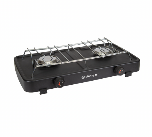 Stansport 2-Burner Regulated Propane Camp Stove