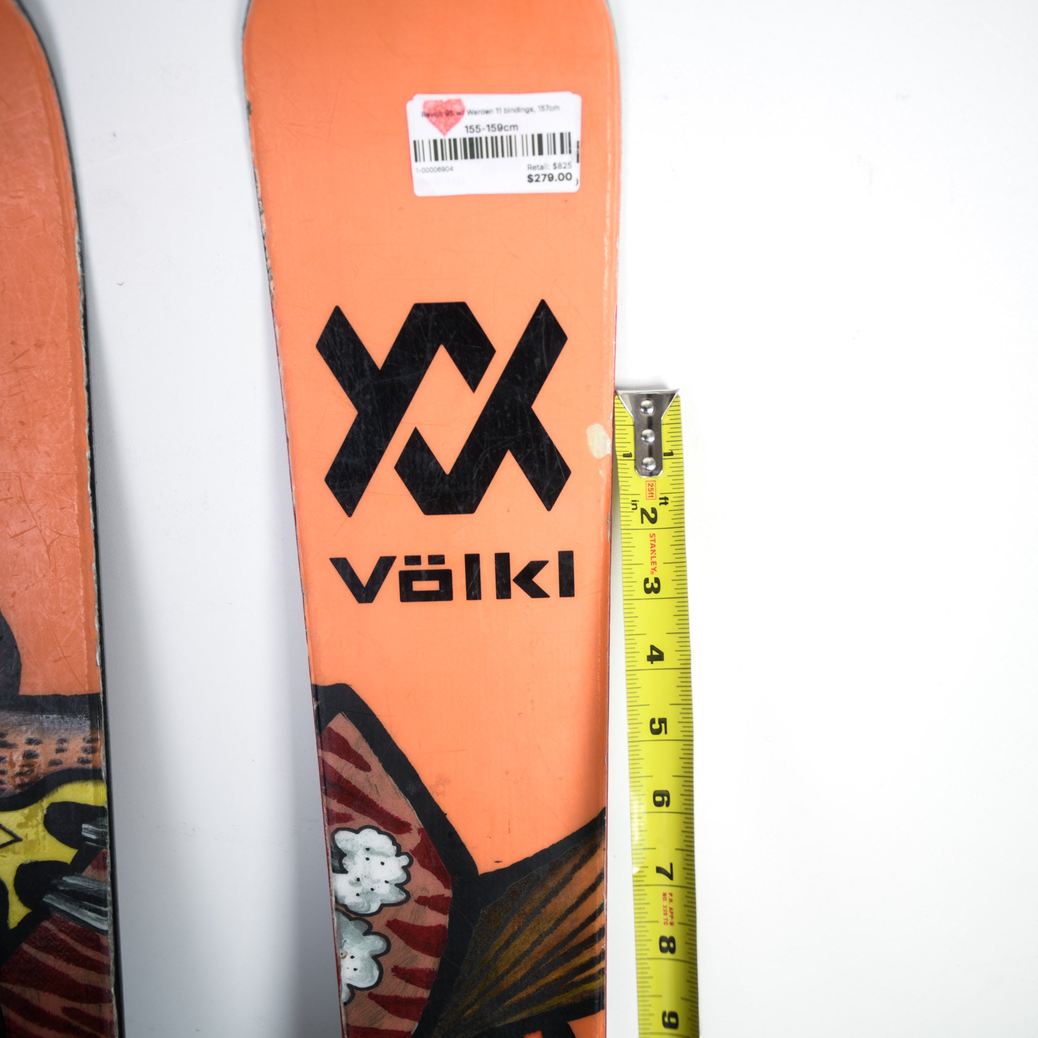 Völkl Revolt 95 w/ Warden 11 bindings, 157cm – Pando Refitters