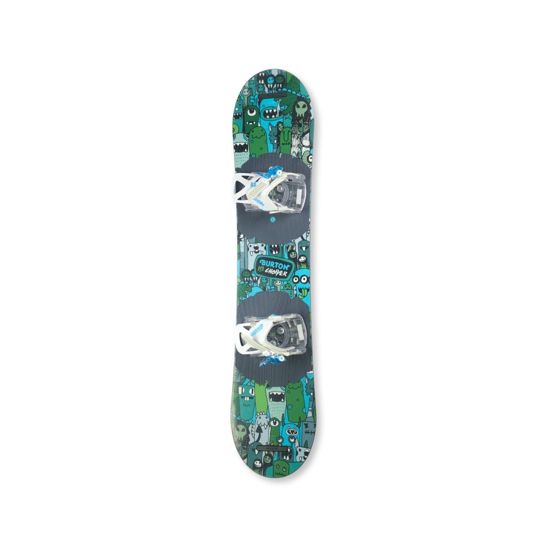 Burton 2020 Chopper 115cm Snowboard w/ Grom Bindings