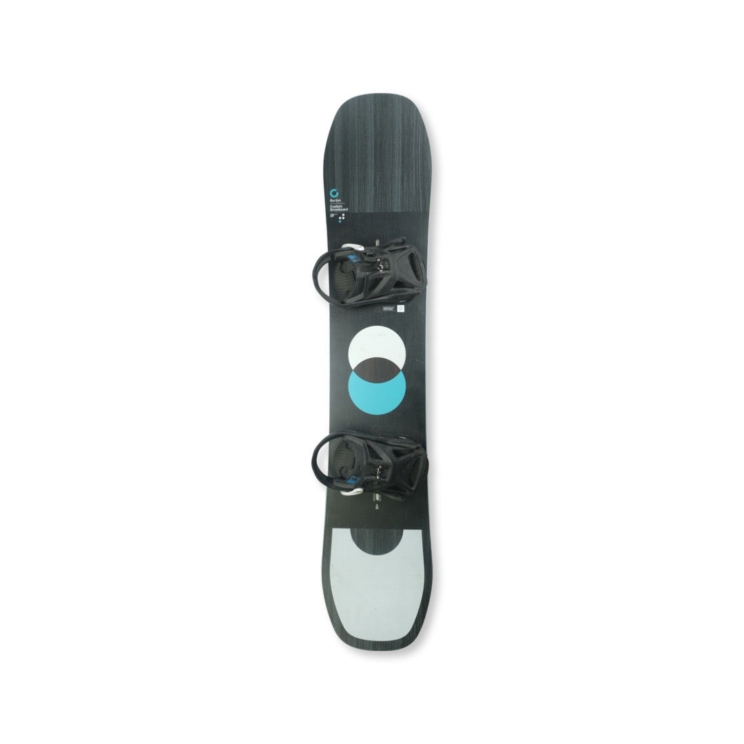 Burton 2020 Custom 135cm Snowboard w/ Step On Bindings