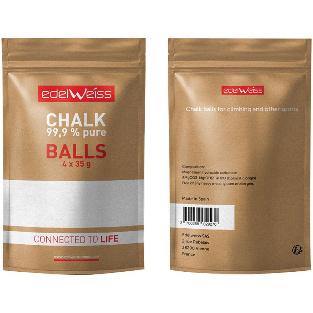 Edelweiss Chalk Balls (4x 35g)