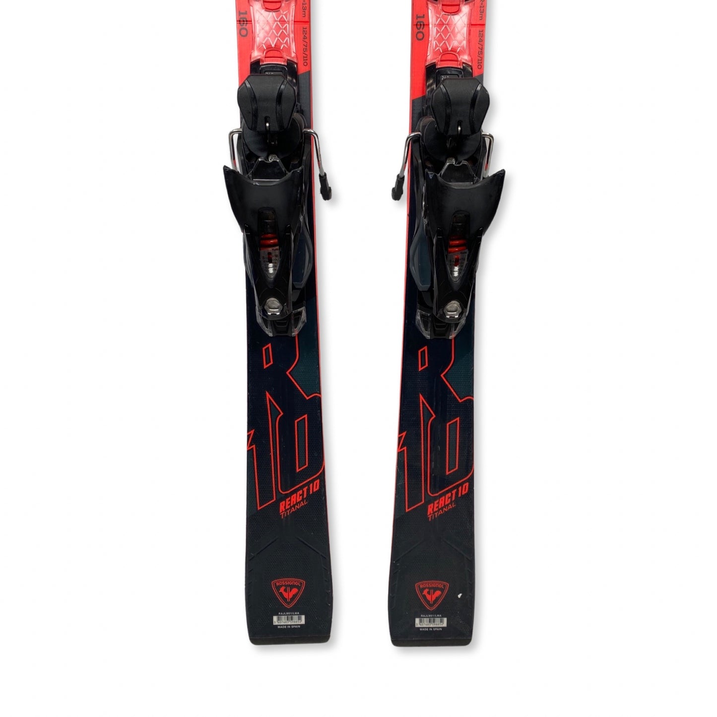 Rossignol React 10 TI Skis w/ SPX 12 GW Bindings, 160cm