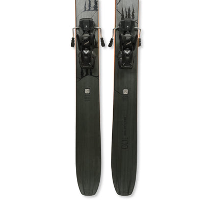 Atomic Bent 100 w/ Tyrolia Attack 16 bindings, 188cm