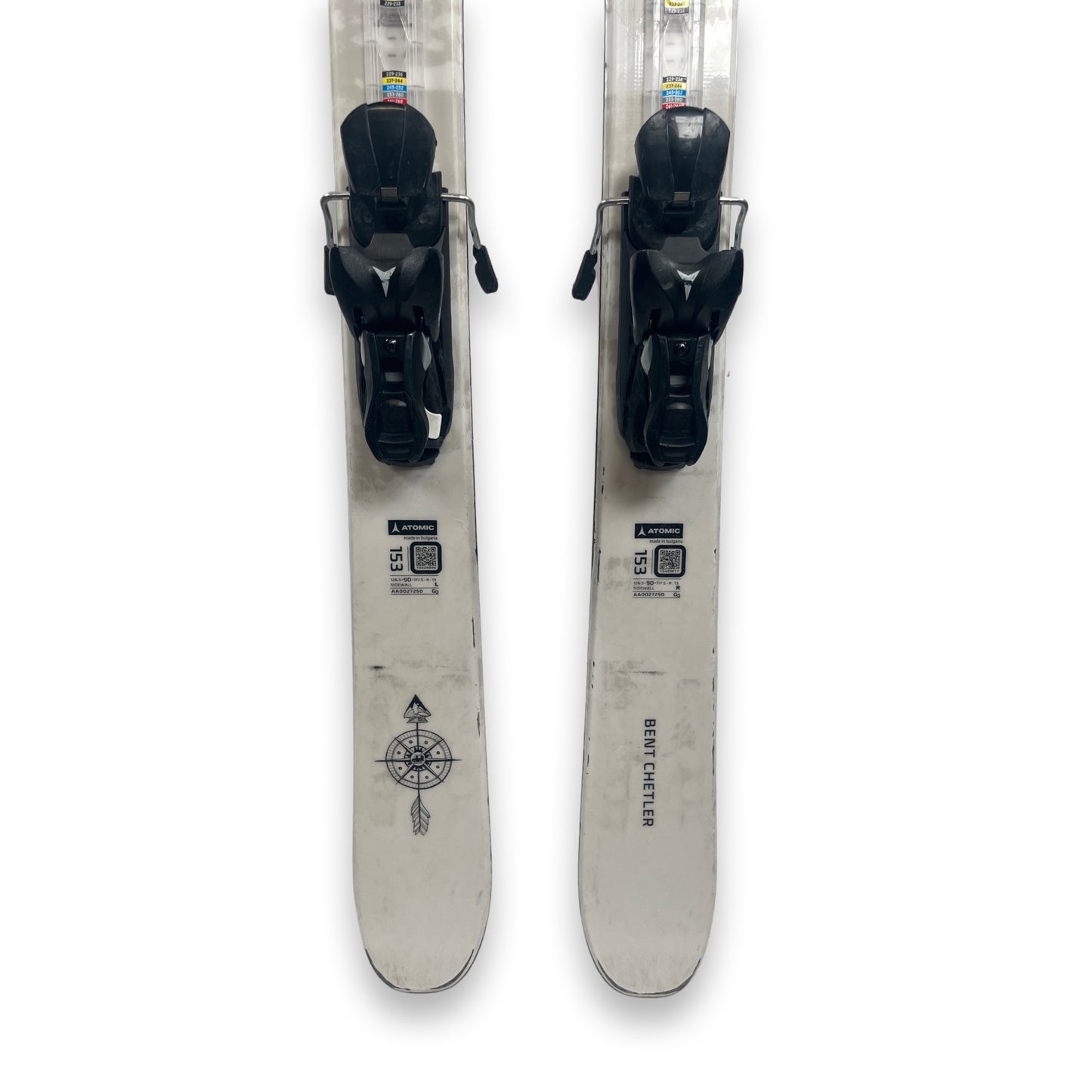 Atomic Bent Chetler Mini w/ L7 bindings, 153cm